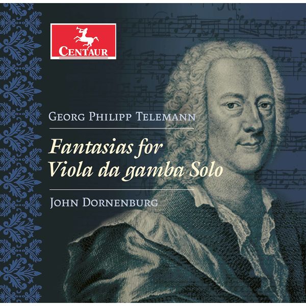 John Dornenburg – Telemann: Fantasias for Viola da gamba Solo (2021) [FLAC 24bit/96kHz]