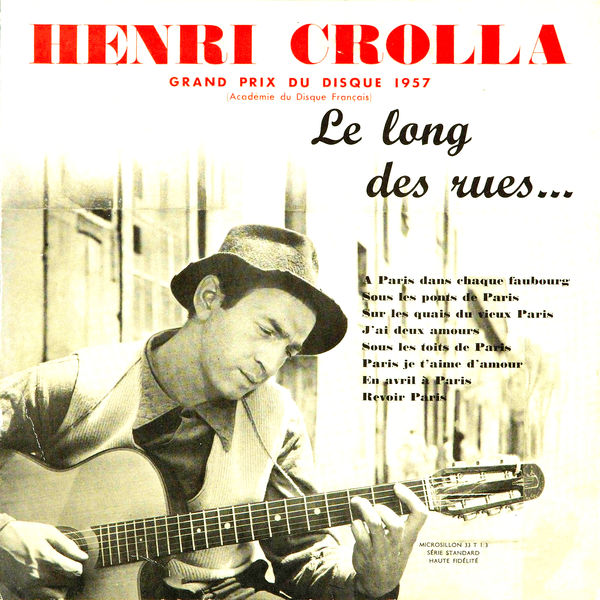 Henri Crolla - Le Long Des Rues (1957/2021) [Official Digital Download 24bit/96kHz]