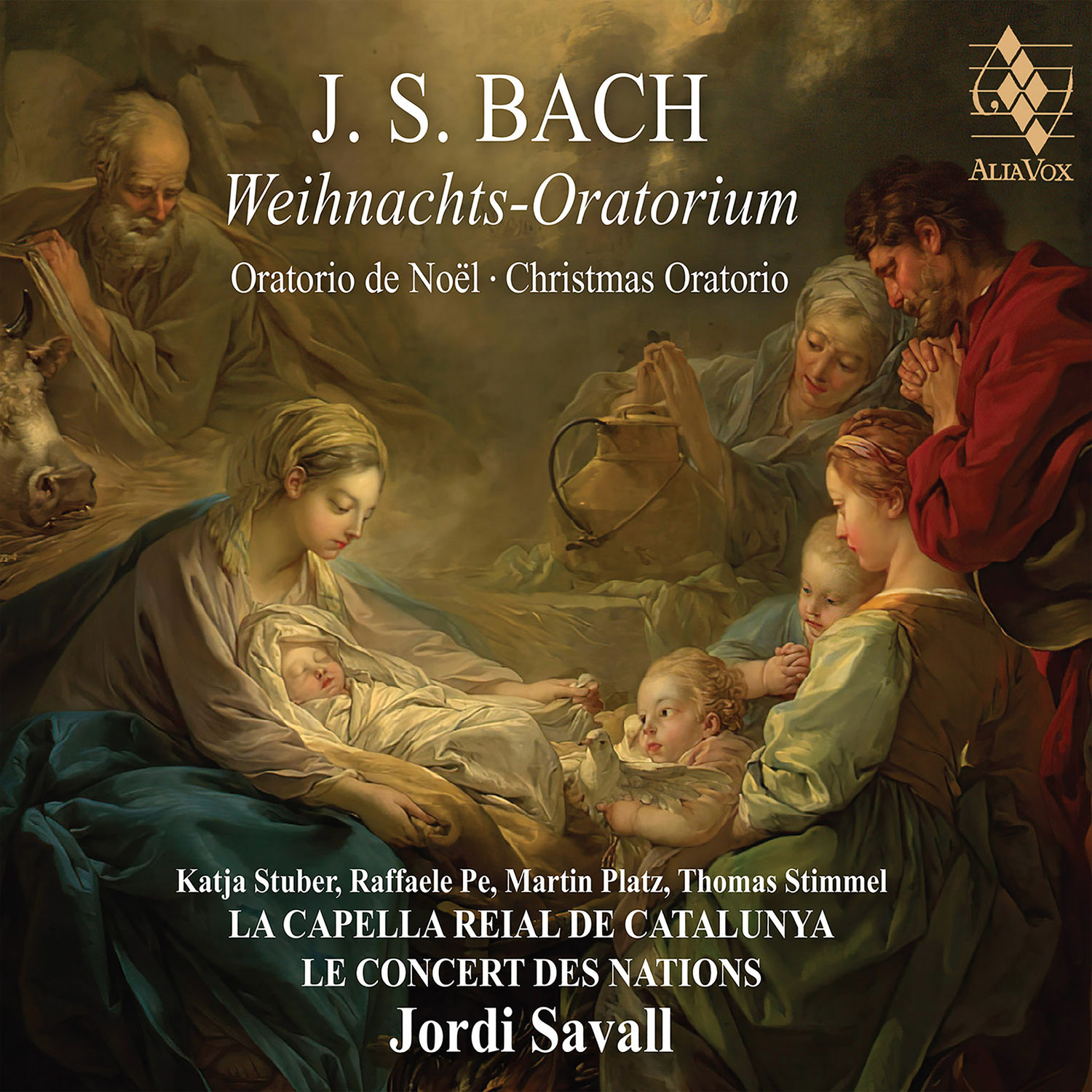 Jordi Savall - J. S. Bach: Weihnachts-Oratorium (2021) [FLAC 24bit/88,2kHz]