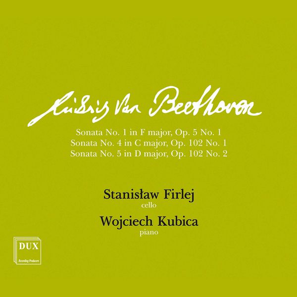 Stanisław Firlej – Beethoven: Cello Sonatas (2021) [FLAC 24bit/96kHz]