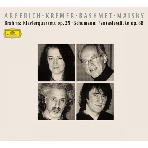 Martha Argerich – Brahms: Klavierquartett, Op.25 / Schumann: Fantasiestücke, Op.88 (2012) [FLAC 24bit, 96 kHz]