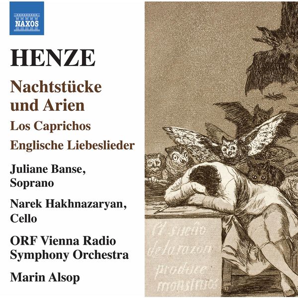 ORF Vienna Radio Symphony Orchestra – Henze: Nachtstücke und Arien, Los caprichos & Englische Liebeslieder (2022) [Official Digital Download 24bit/96kHz]