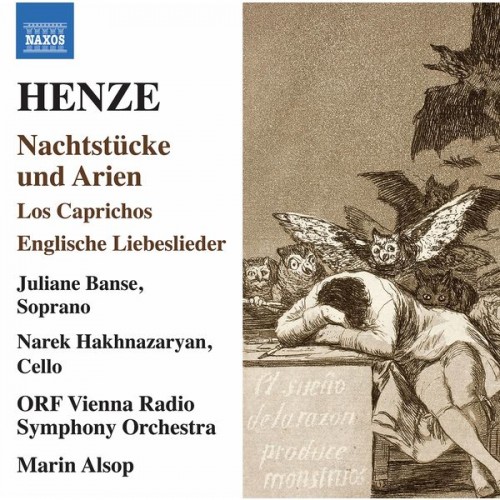 👍 ORF Vienna Radio Symphony Orchestra – Henze: Nachtstücke und Arien, Los caprichos & Englische Liebeslieder (2022) [24bit FLAC]