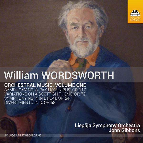 Liepāja Symphony Orchestra &John Gibbons – Wordsworth: Orchestral Music, Vol. 1 (2018) [Official Digital Download 24bit/96kHz]
