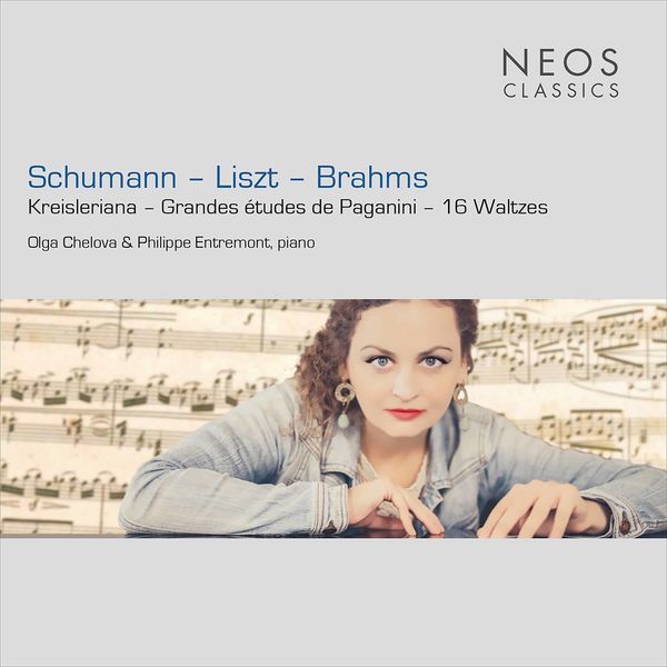 Olga Chelova, Philippe Entremont – Schumann, Liszt & Brahms: Piano Works (2022) [Official Digital Download 24bit/44,1kHz]
