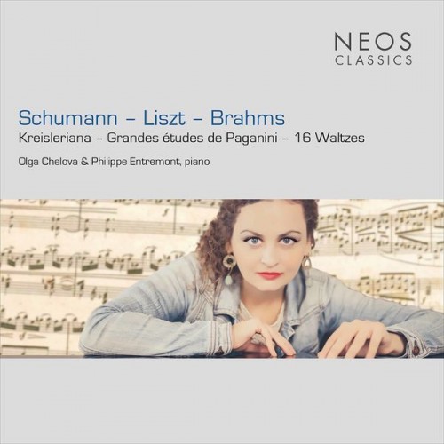 Olga Chelova, Philippe Entremont – Schumann, Liszt & Brahms: Piano Works (2022) [FLAC, 24bit, 44,1 kHz]