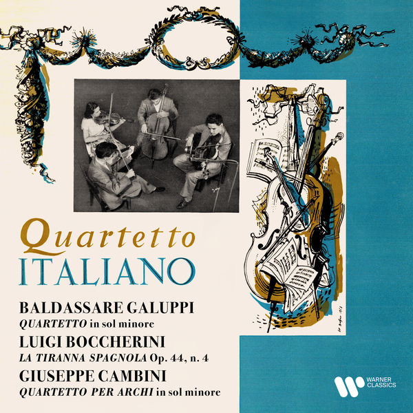 Quartetto Italiano - Galuppi, Boccherini & Cambini: Quartetti per archi (2022) [Official Digital Download 24bit/192kHz]