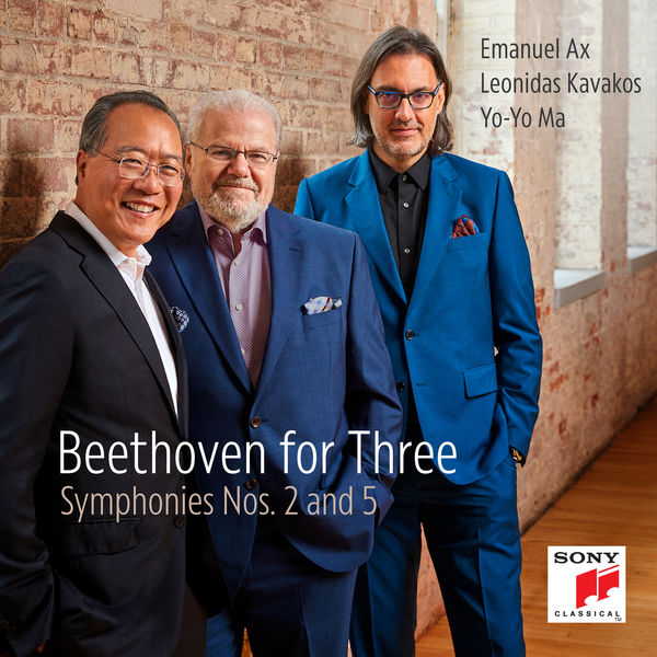 Yo-Yo Ma, Leonidas Kavakos, Emanuel Ax - Beethoven for Three: Symphonies Nos. 2 and 5 (2022) [FLAC 24bit/96kHz] Download