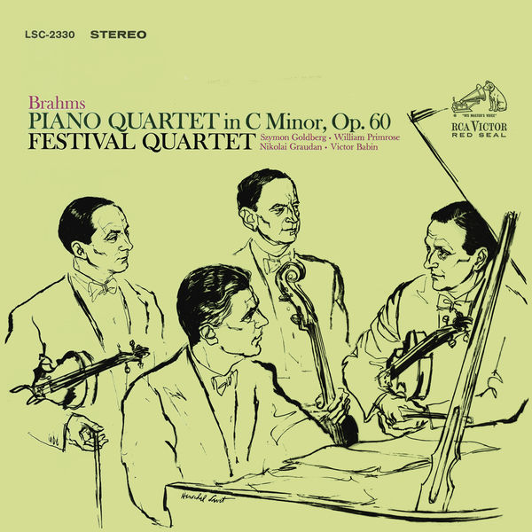 The Festival Quartet – Brahms: Piano Quartet No. 3 in C minor, Op. 60 (1961/2016) [Official Digital Download 24bit/192kHz]