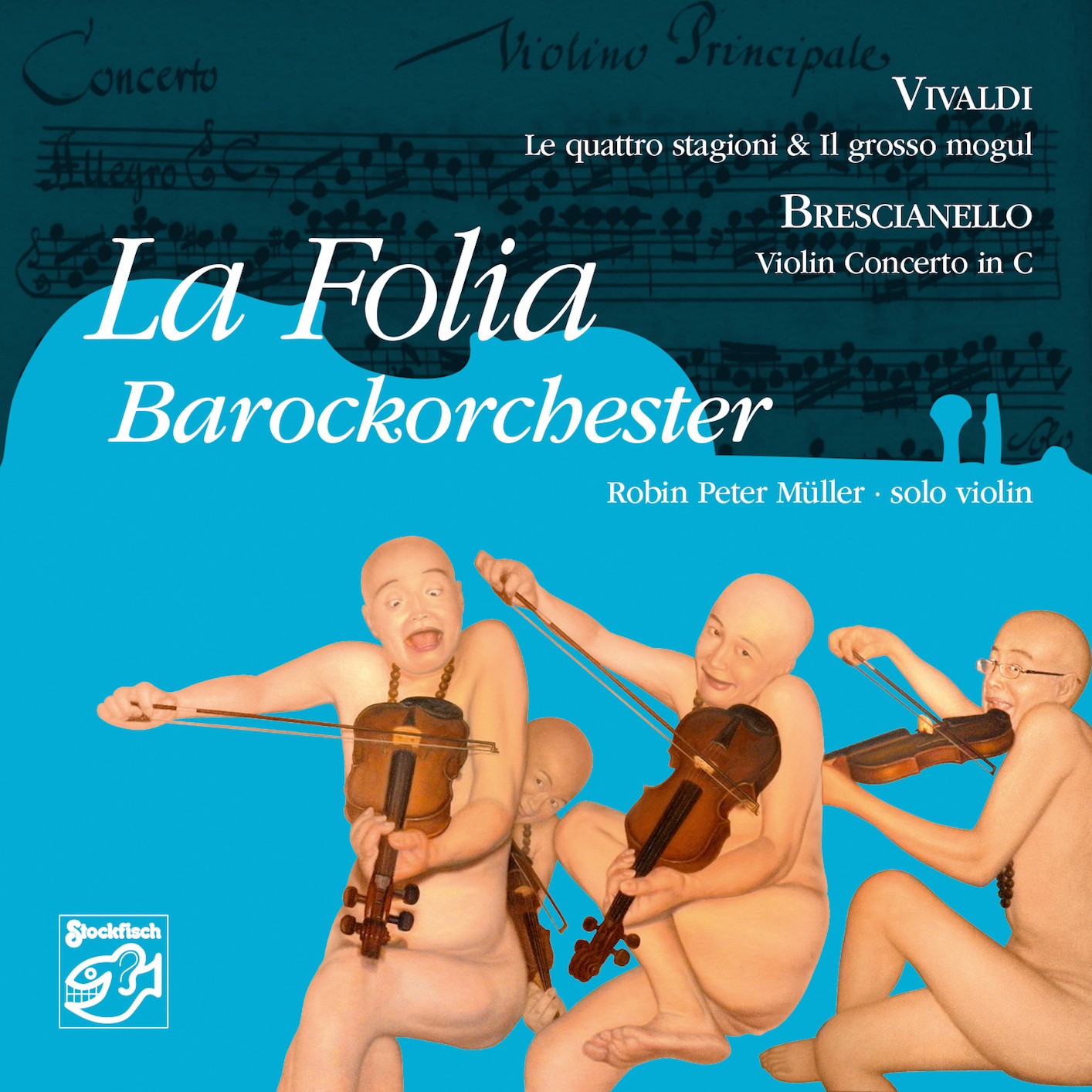 La Folia Barockorchester, Robin Peter Müller - Vivaldi, Brescianello: Violin Concertos (2016) [DSF DSD64/2.82MHz + FLAC 24bit/96kHz]