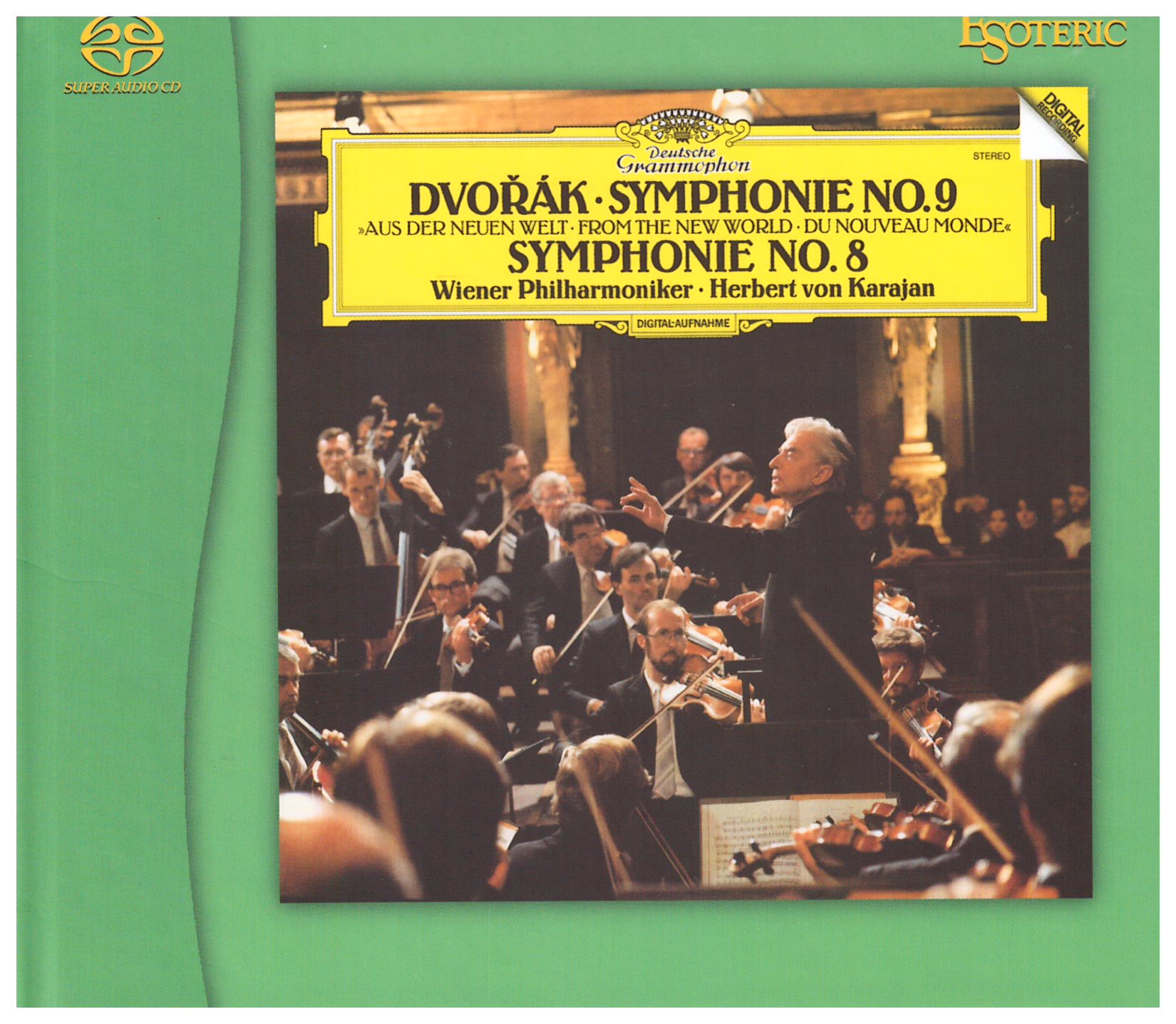 Herbert von Karajan, Wiener Philharmoniker – Dvorak: Symphonies Nos.8 & 9 (1985/2021) [DSF DSD64/2.82MHz + FLAC 24bit/96kHz]