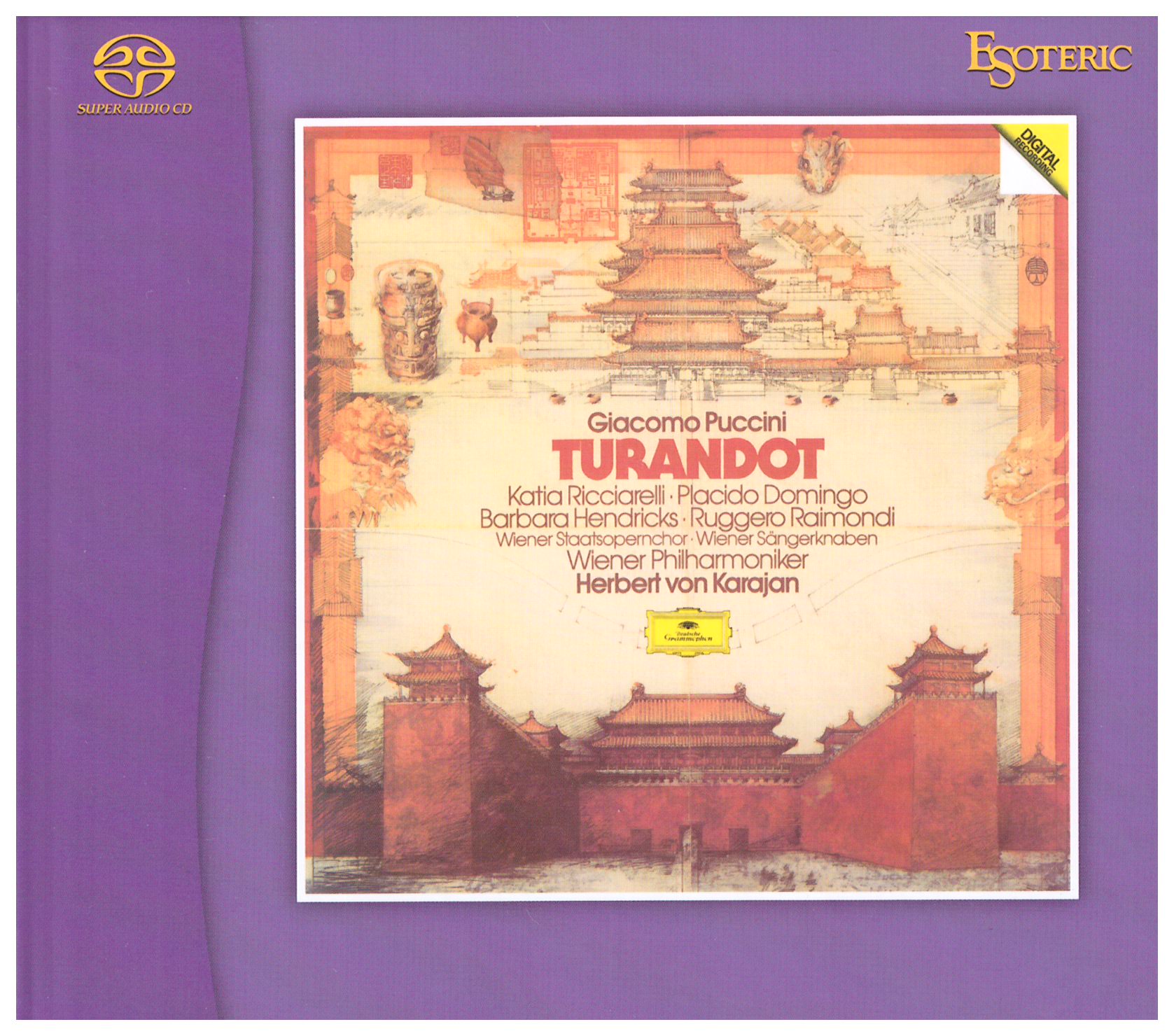 Herbert von Karajan, Wiener Philharmoniker – Puccini: Turandot (1982/2021) [DSF DSD64/2.82MHz + FLAC 24bit/96kHz]