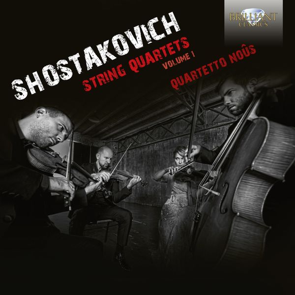Quartetto Noûs – Shostakovich: String Quartets Vol. 1 (2022) [Official Digital Download 24bit/44,1kHz]