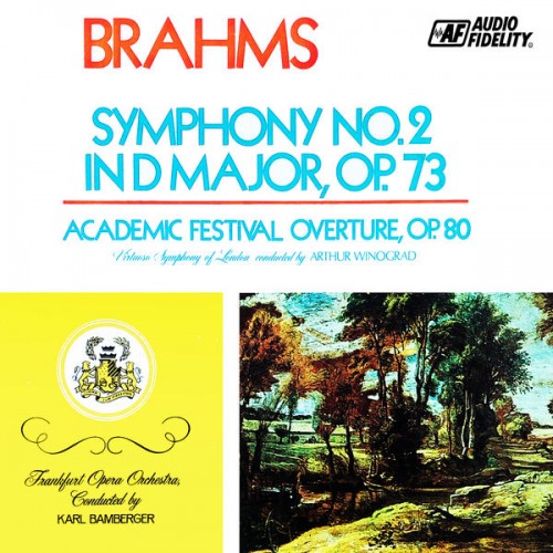 Frankfurt Opera Orchestra – Symphony No. 2 In D Major, Op. 73, Academic Festival Overture, Op. 80 (1975/2022) [FLAC 24bit, 96 kHz]