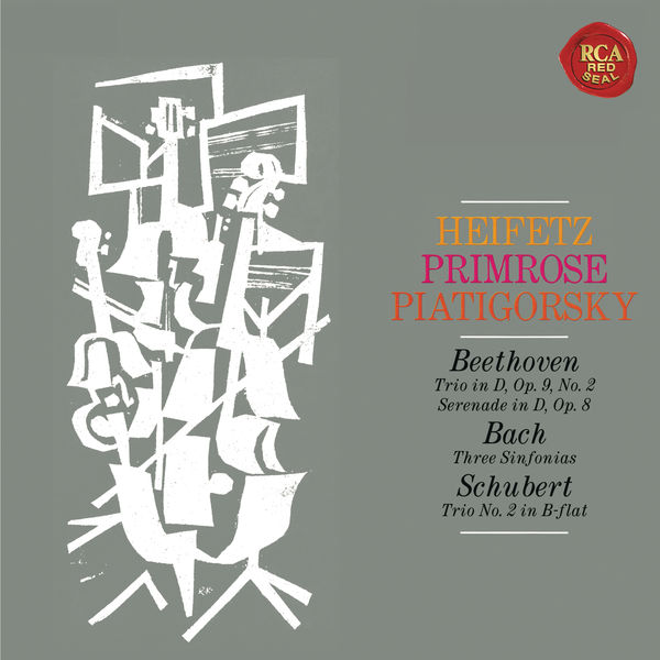 Jascha Heifetz – Heifetz, Primrose and Piatigorksy: The String Trio Collection (2016) [Official Digital Download 24bit/192kHz]