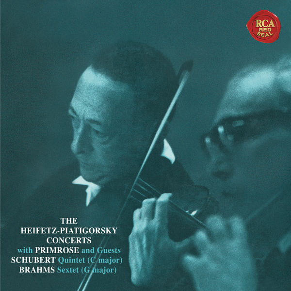 Jascha Heifetz – Schubert: Quintet in C Major, D. 956 – Brahms: Sextet in G Major, Op. 36 (2016) [Official Digital Download 24bit/192kHz]