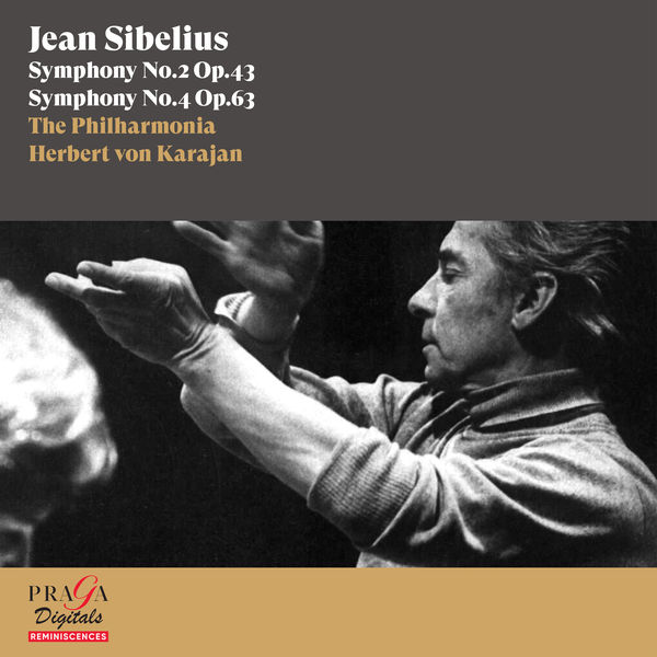The Philharmonia & Herbert von Karajan – Jean Sibelius: Symphonies No. 2 & No. 4 (Remastered) (2016/2022) [Official Digital Download 24bit/96kHz]