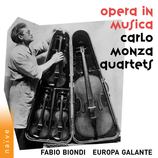 Fabio Biondi – Opera in musica, Carlo Monza Quartets (2022) [Official Digital Download 24bit/88,2kHz]