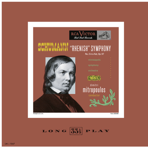 Dimitri Mitropoulos - Schumann: Sympony No. 3 'Rheinish' - Weinberger: Polka & Fugue - M. Gould: Ministrel Show (Remastered) (1947/2022) [Official Digital Download 24bit/96kHz] Download