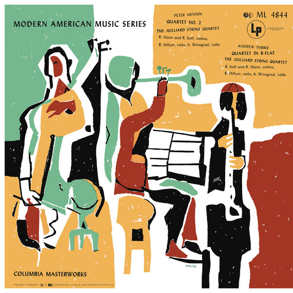 Juilliard String Quartet - Mennin: String Quartet No. 2 - Imbrie: String Quartet in B-Flat Major (Remastered) (1954) [FLAC 24bit/192kHz]