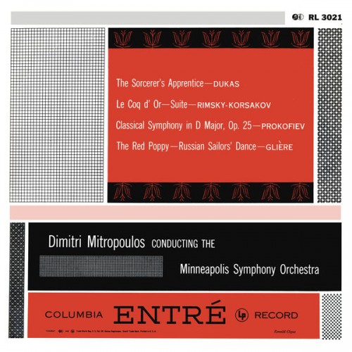 Dimitri Mitropoulos – Dukas: L’Apprenti sorcier – Rimsky-Korsakov: Le Coq d’or Suite – Prokofiev: Symphony No. 1 (2022) [FLAC 24bit, 96 kHz]
