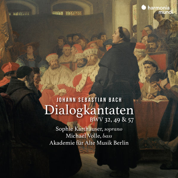 Akademie für Alte Musik Berlin, Sophie Karthäuser – Bach: Dialogkantaten, BWV 32, 49 & 57 (2018) [Official Digital Download 24bit/96kHz]