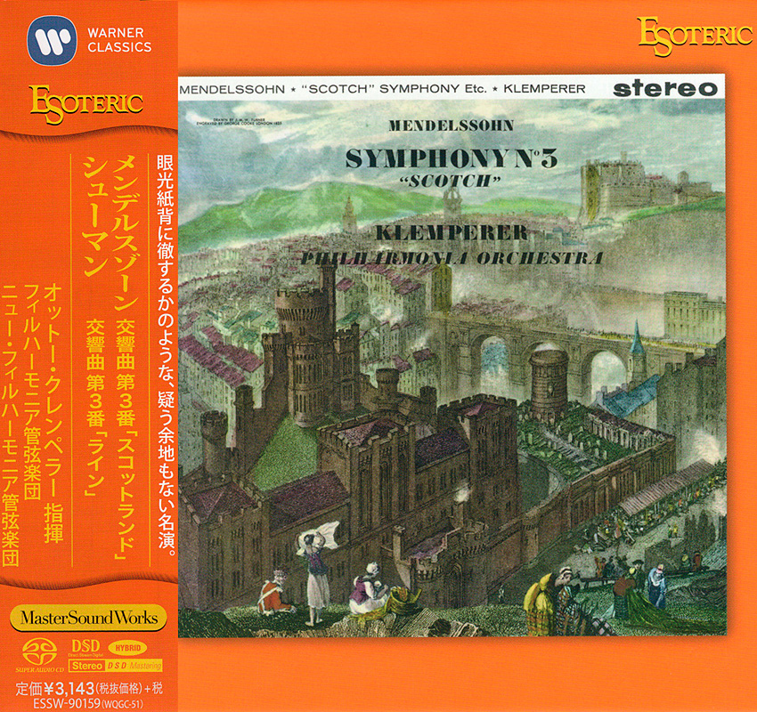 Otto Klemperer, Philharmonia Orchestra – Mendelssohn & Schumann: Symphony No.3 (1960/69) [Japan 2017] SACD ISO + Hi-Res FLAC