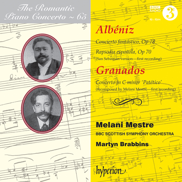 Melani Mestre, Martyn Brabbins, BBC Scottish Symphony Orchestra – Albéniz & Granados: Piano Concertos (2015) [Official Digital Download 24bit/96kHz]