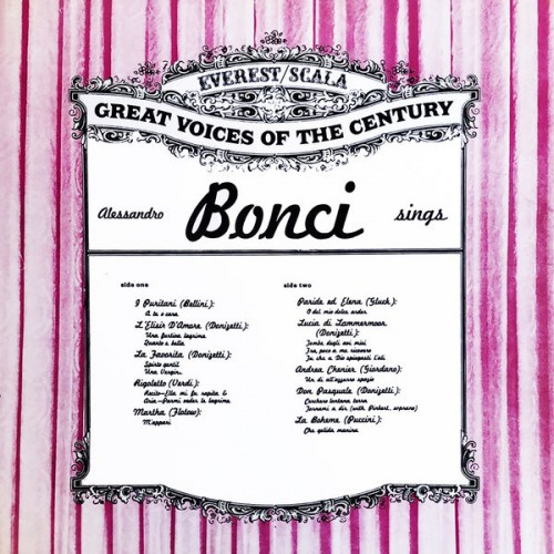 Alessandro Bonci – Alessandro Bonci Sings (1965/2021) [FLAC, 24bit, 96 kHz]
