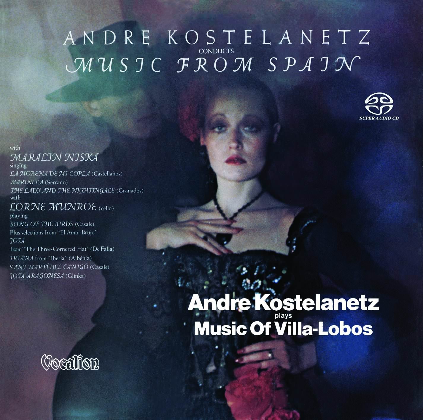 Andre Kostelanetz – Plays Music Of Villa-Lobos & Conducts Music From Spain (1974) [Reissue 2017] MCH SACD ISO + Hi-Res FLAC