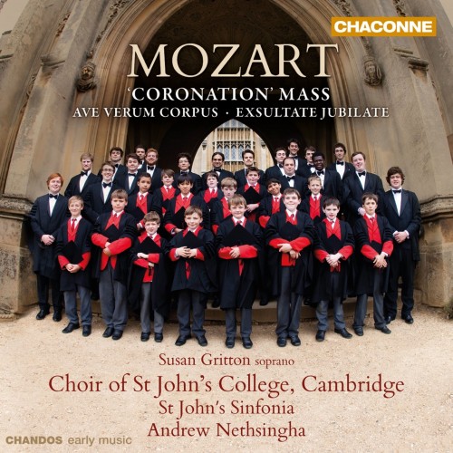 Choir of St John’s College Cambridge, Andrew Nethsingha – Mozart: Coronation Mass, Ave Verum Corpus, Missa Brevis & Exsultate, Jubilate (2012/2022) [FLAC 24bit, 96 kHz]