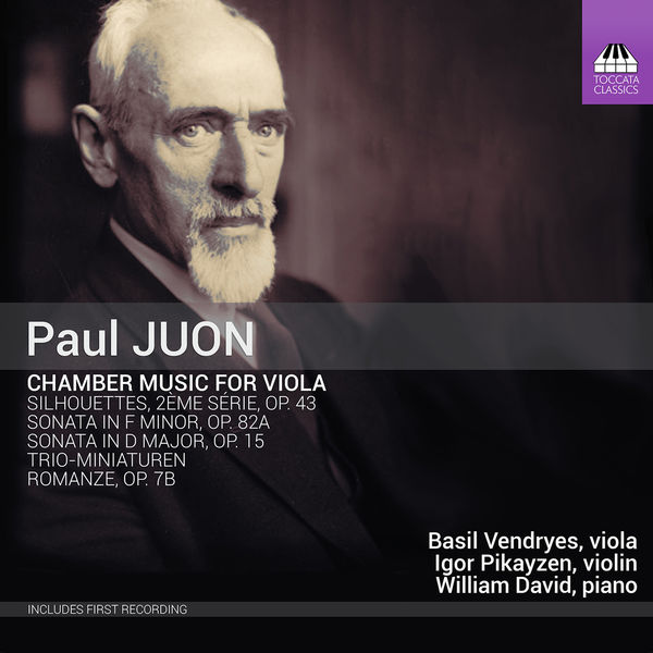 Basil Vendryes, Igor Pikayzen, William David – Paul Juon: Chamber Music for Viola (2022) [Official Digital Download 24bit/96kHz]