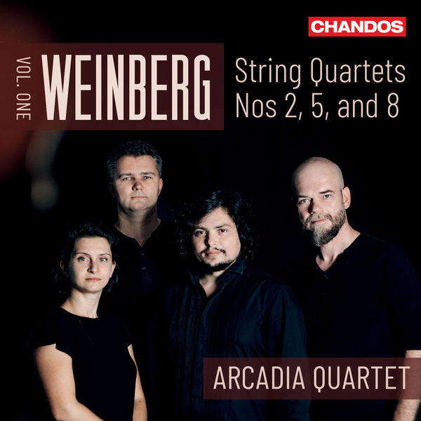 Arcadia Quartet – Weinberg: String Quartets, Vol. 1 (2021) [Official Digital Download 24bit/96kHz]