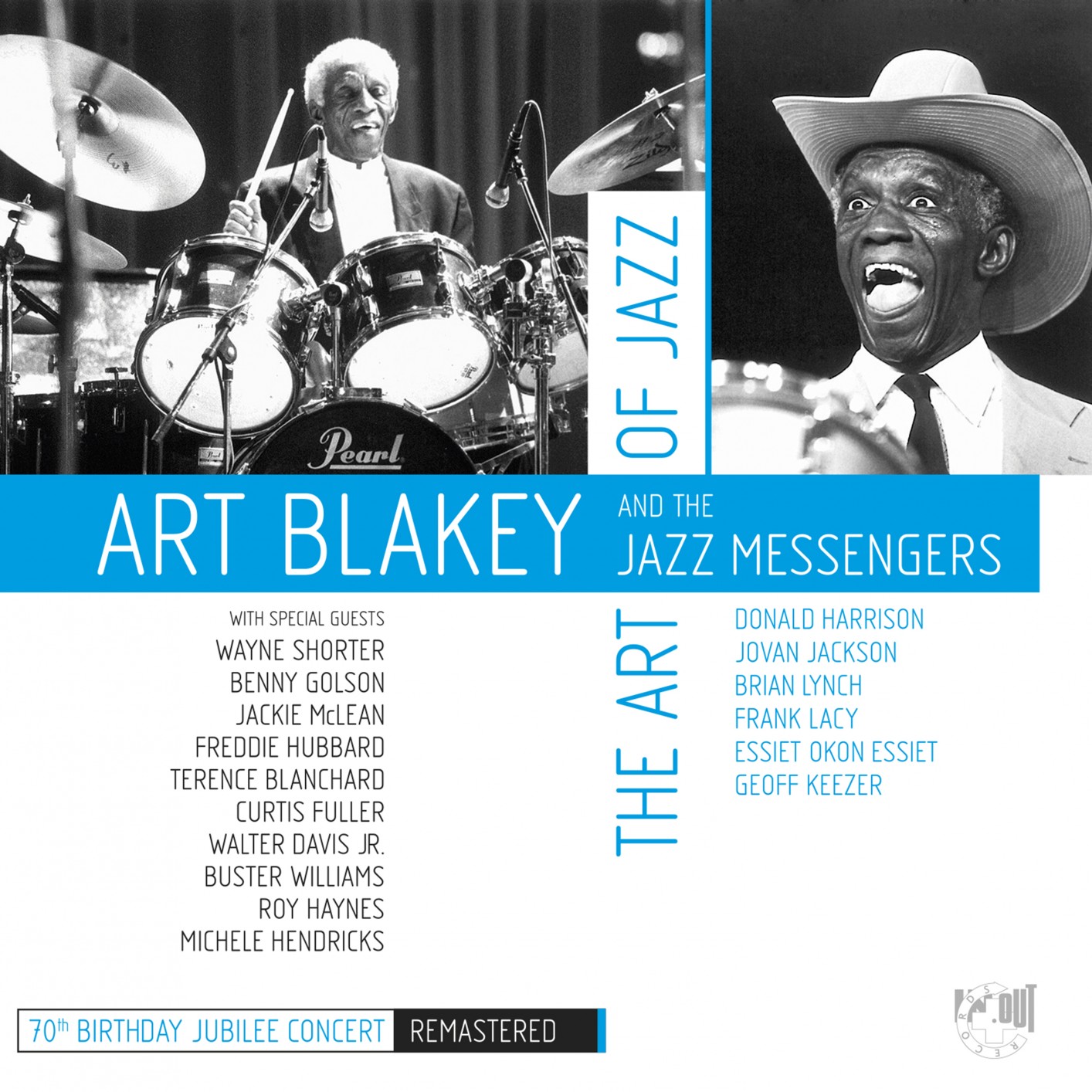 Art Blakey with Jazz Messengers – The Art of Jazz – 70th Birthday Jubilee Concert (Remastered) (2019) [Official Digital Download 24bit/44,1kHz]