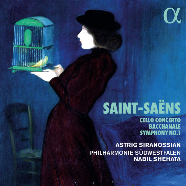 Astrig Siranossian, Philharmonie Südwestfalen & Nabil Shehata – Saint-Saëns: Cello Concerto, Bacchanale & Symphony No. 1 (2021) [Official Digital Download 24bit/44,1kHz]