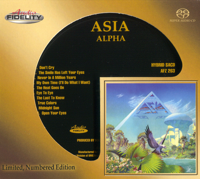Asia – Alpha (1983) [Audio Fidelity 2017] SACD ISO + Hi-Res FLAC