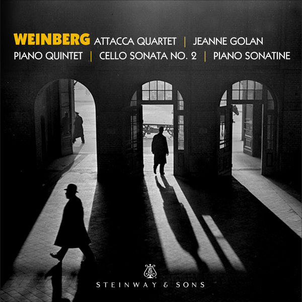 Attacca Quartet, Jeanne Golan – Weinberg: Piano Quintet, Piano Sonatina & Cello Sonata No. 2 (2018) [Official Digital Download 24bit/192kHz]
