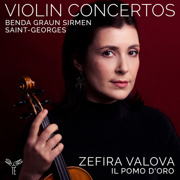 Zefira Valova, Il Pomo D'oro - Benda, Graun, Saint-Georges, Sirmen: Violin Concertos (2022) [FLAC 24bit/96kHz]