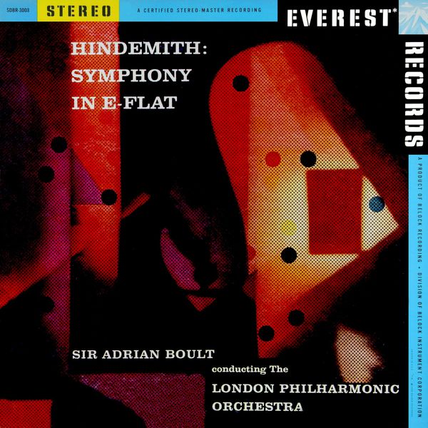 London Philharmonic Orchestra, Sir Adrian Boult – Hindemith: Symphony in E-flat (2013) [Official Digital Download 24bit/192kHz]