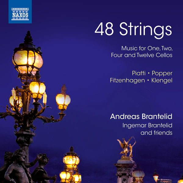 Andreas Brantelid - 48 Strings: Music for 1, 2, 4 & 12 Cellos (2022) [FLAC 24bit/192kHz] Download