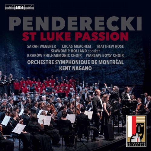 🎵 Orchestre Symphonique De Montreal, Kent Nagano – Penderecki: St. Luke Passion (Live) (2020) [FLAC 24-96]