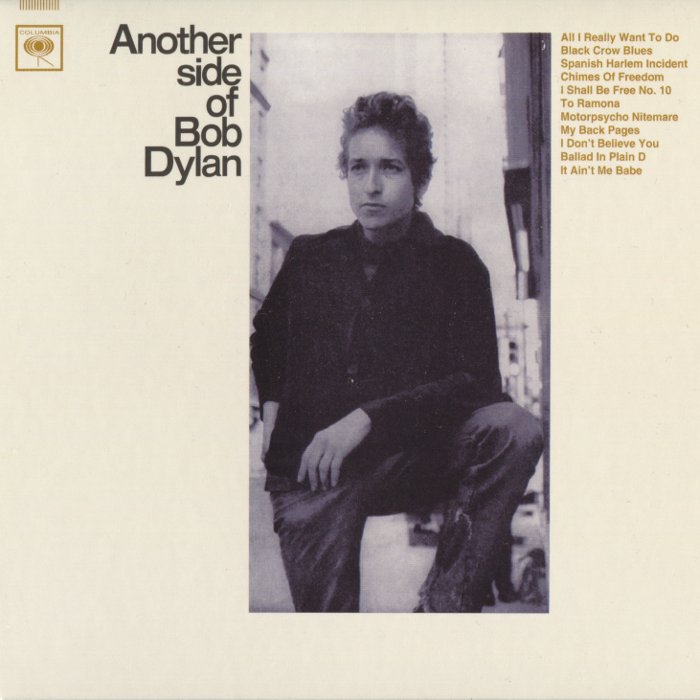 Bob Dylan – Another Side Of Bob Dylan (1964) [SACD 2003] SACD ISO + Hi-Res FLAC
