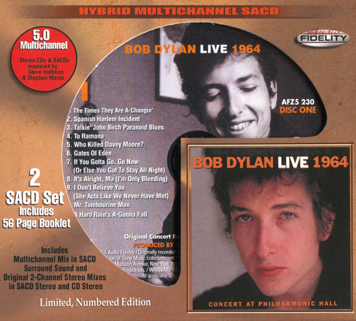Bob Dylan – Bootleg Series Vol. 6: Live 1964 (2004) [Audio Fidelity 2016] MCH SACD ISO + Hi-Res FLAC