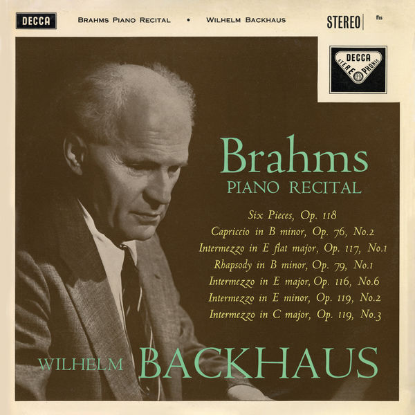 Wilhelm Backhaus – Brahms Recital / Mendelssohn (1957/2020) [Official Digital Download 24bit/44,1kHz]