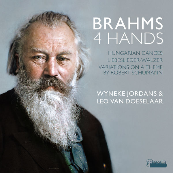 Wyneke Jordans & Leo van Doeselaar – Brahms – Works for Piano Four-Hands (2021) [Official Digital Download 24bit/96kHz]