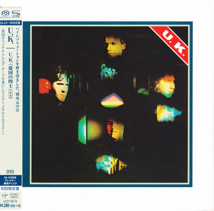 U.K. – U.K. (1978) [Japanese Limited SHM-SACD 2014] SACD ISO + Hi-Res FLAC
