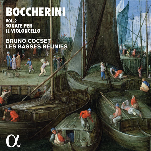 Bruno Cocset & Les Basses Réunies – Boccherini: Sonate per il violoncello, Vol. 2  (2018) [Official Digital Download 24bit/96kHz]