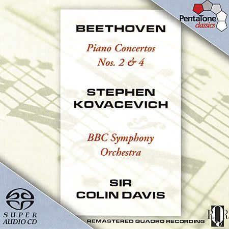 Stephen Kovacevich, Sir Colin Davis, BBC Symphony Orchestra – Beethoven: Piano Concertos No.2 & 4 (2002) MCH SACD ISO + Hi-Res FLAC