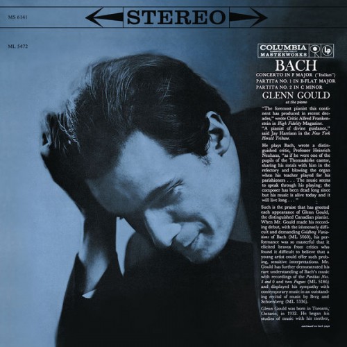 Glenn Gould – Bach: Italian Concerto in F Major, BWV 971; Partitas Nos. 1 & 2, BWV 825 & 826 (1960/2015) [FLAC 24bit, 44,1 kHz]