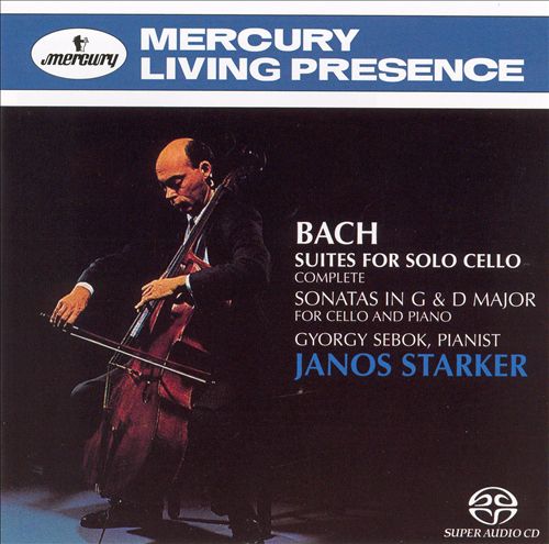 Janos Starker – Bach: Suites for Solo Cello (Complete), Sonatas in G & D Major for Cello & Piano (1963/1965/1991/2004) [Official Digital Download 24bit/176,4kHz]
